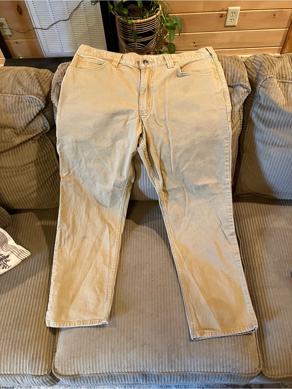 Carhartt Tan Men's  Pants - Relaxed Fit